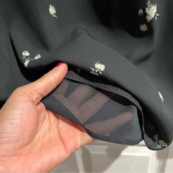 NWT - H&M Women’s Black Tieback Dress, Size Large - Picture 7 of 10